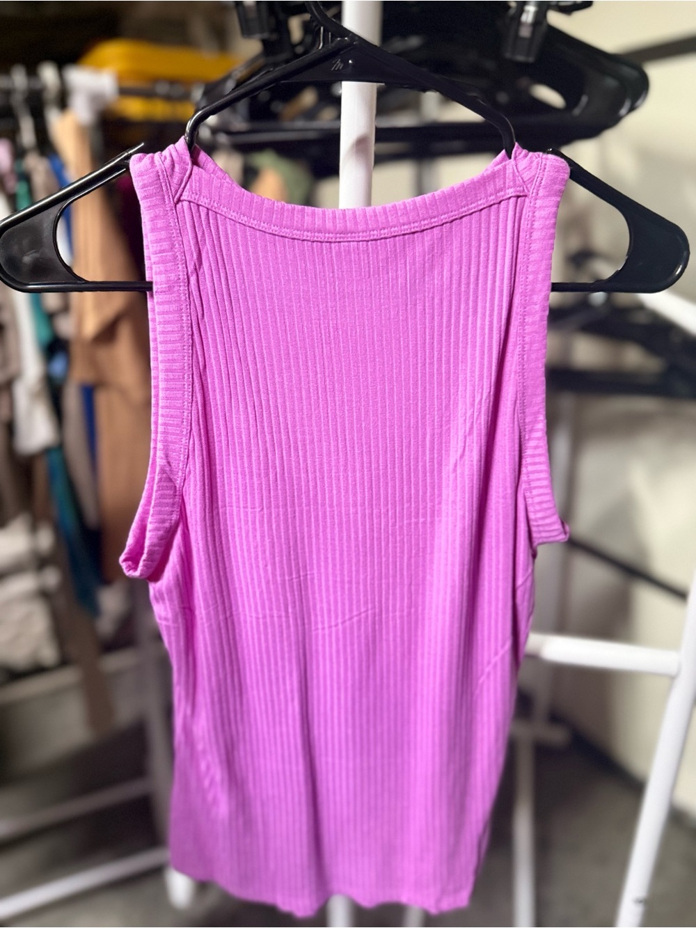 Zenana Ribbed Tank Top - Picture 2 of 5